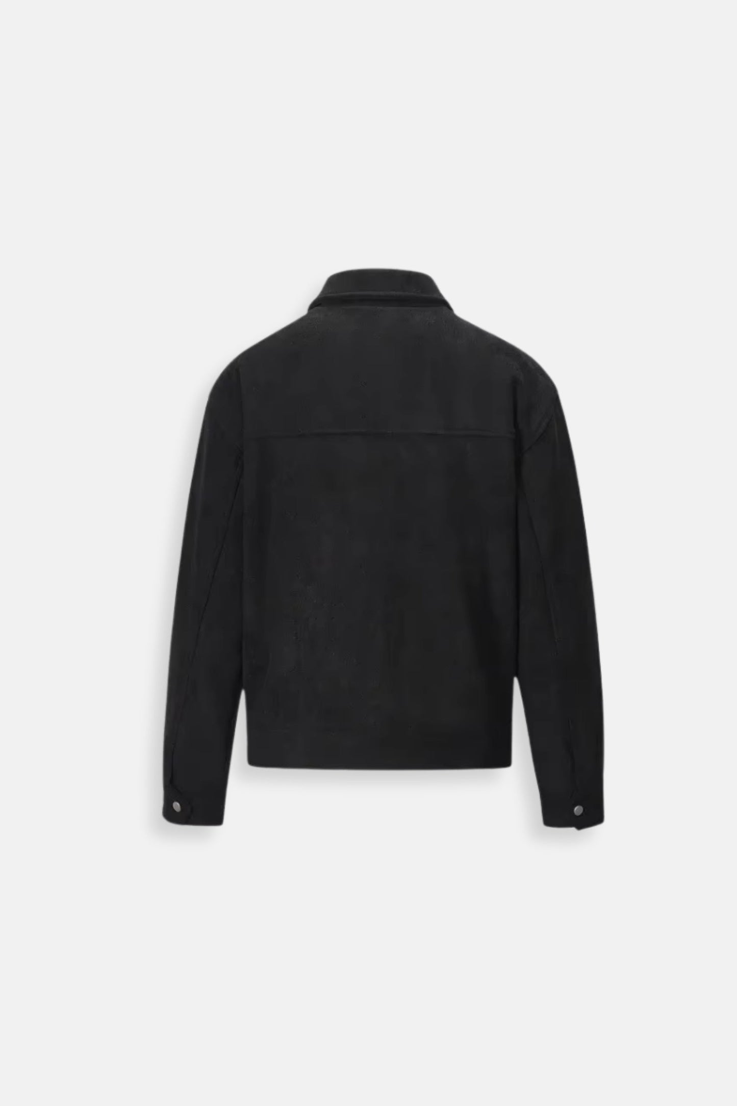 Luxurious suede jacket black