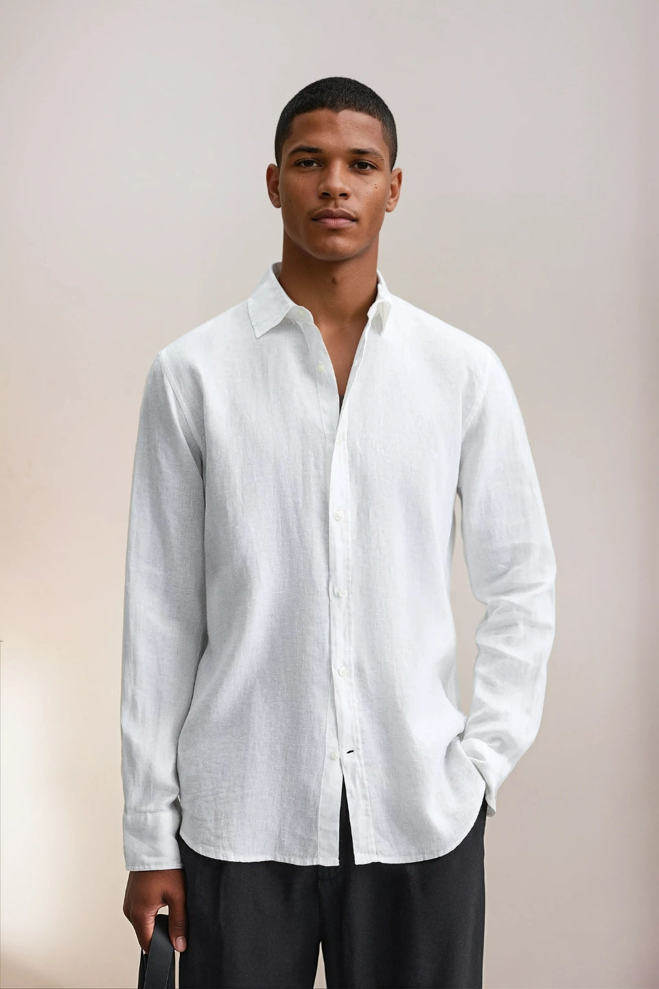 Linen shirt white