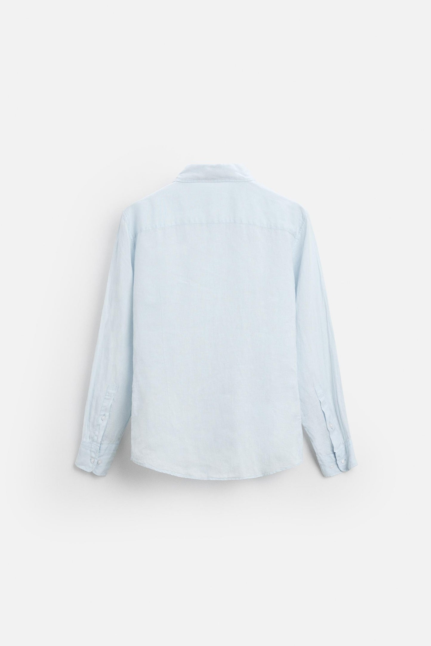 Linen shirt light blue