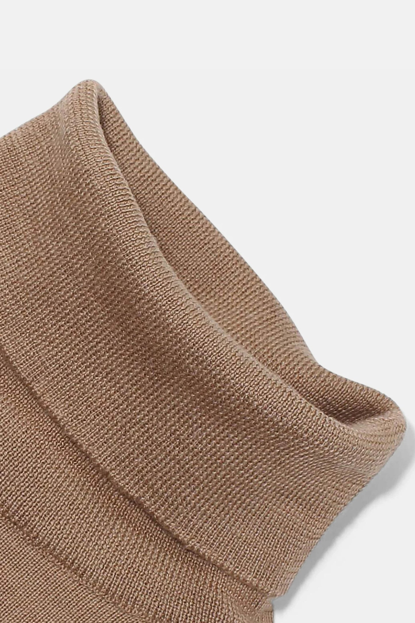 Lugano Cashmere Turtleneck - Caramel
