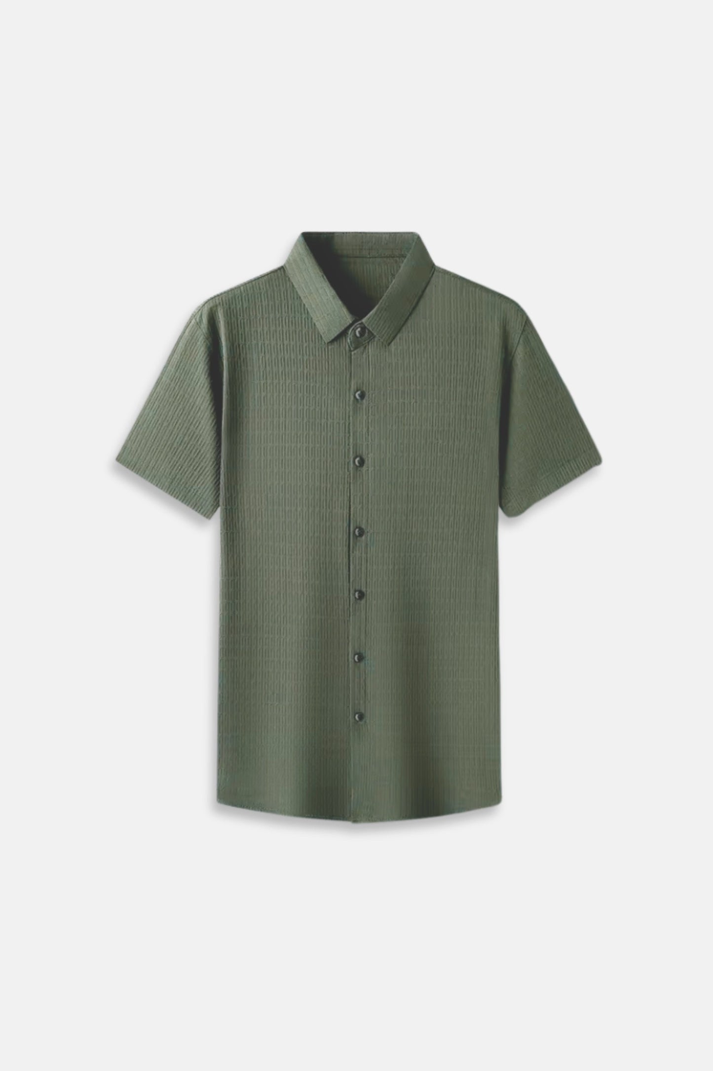 Luxurious shirt with structure green