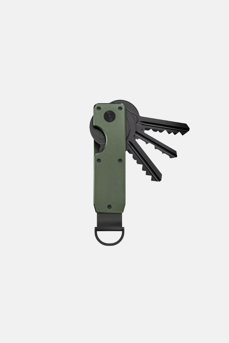Metal key holder green