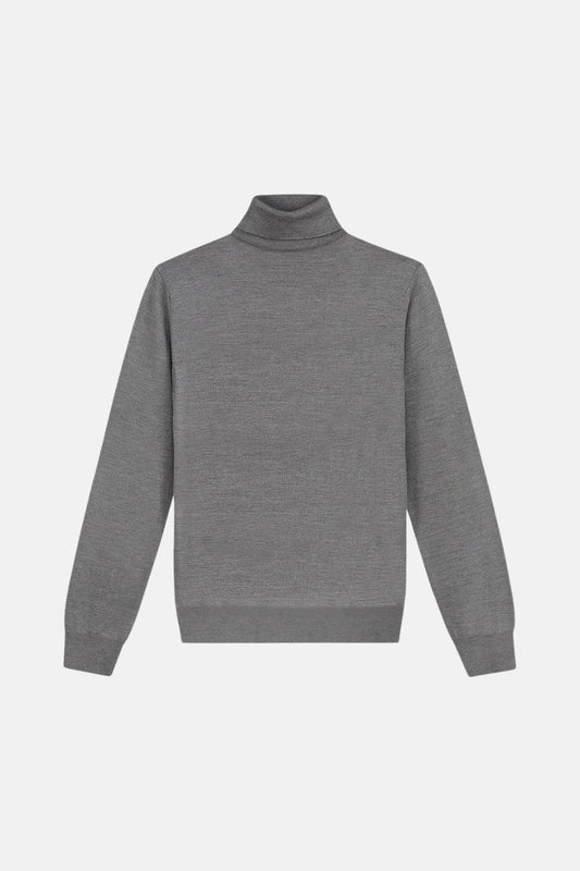 Lugano Cashmere turtleneck dark gray