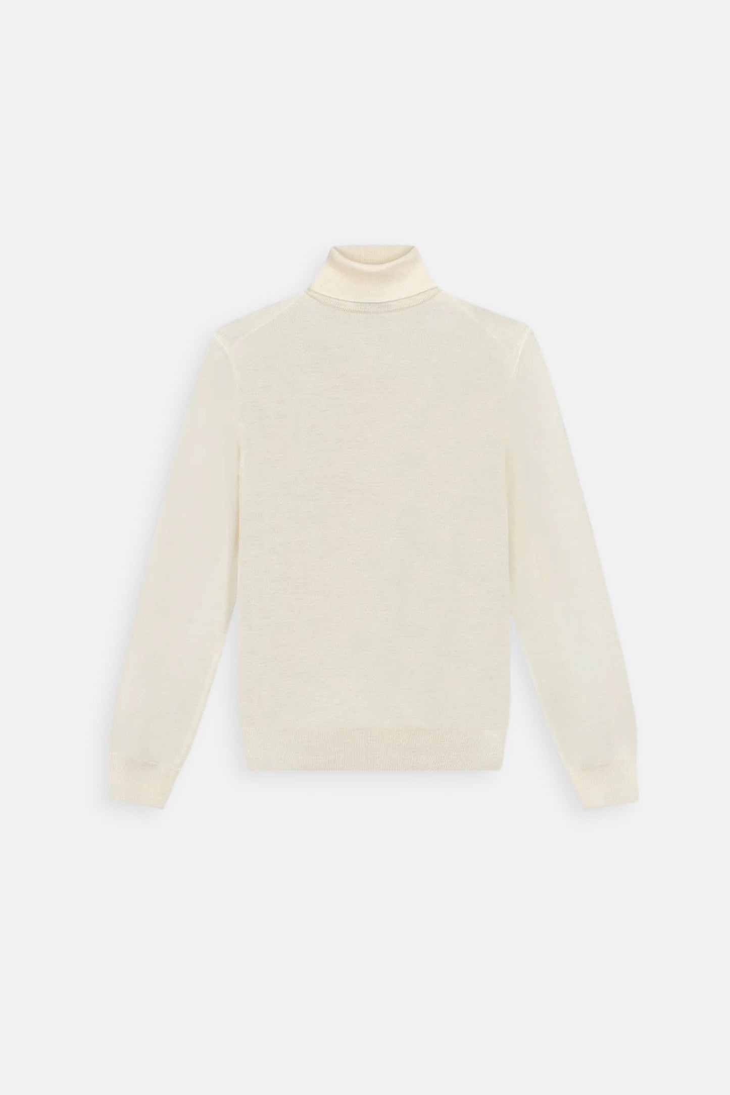 Lugano Cashmere Turtleneck - Ecru