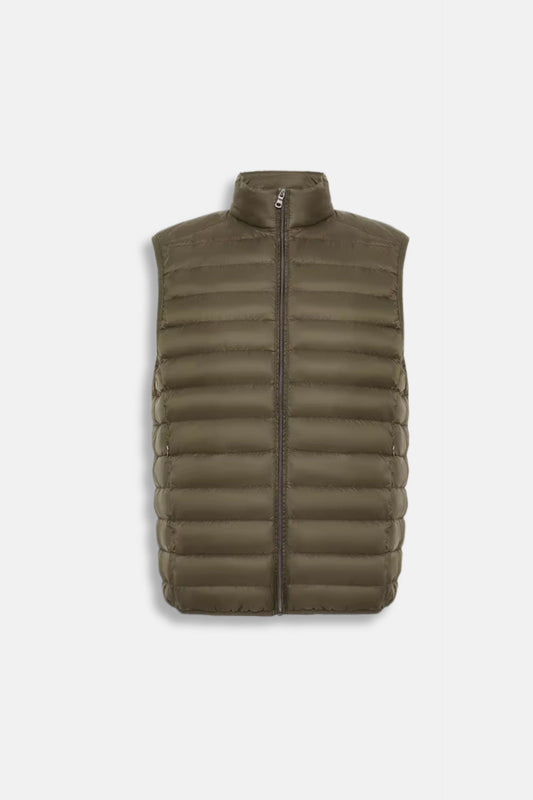 Quilted bodywarmer 2 green