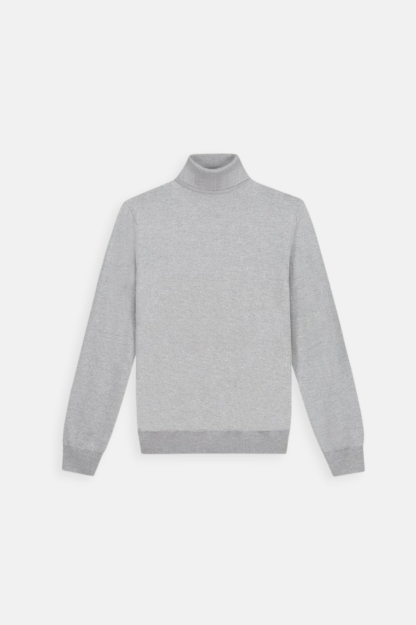 Lugano Cashmere Turtleneck - Grey