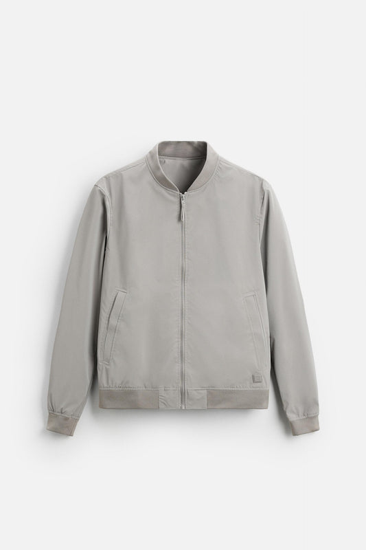 Bomber jacket grey