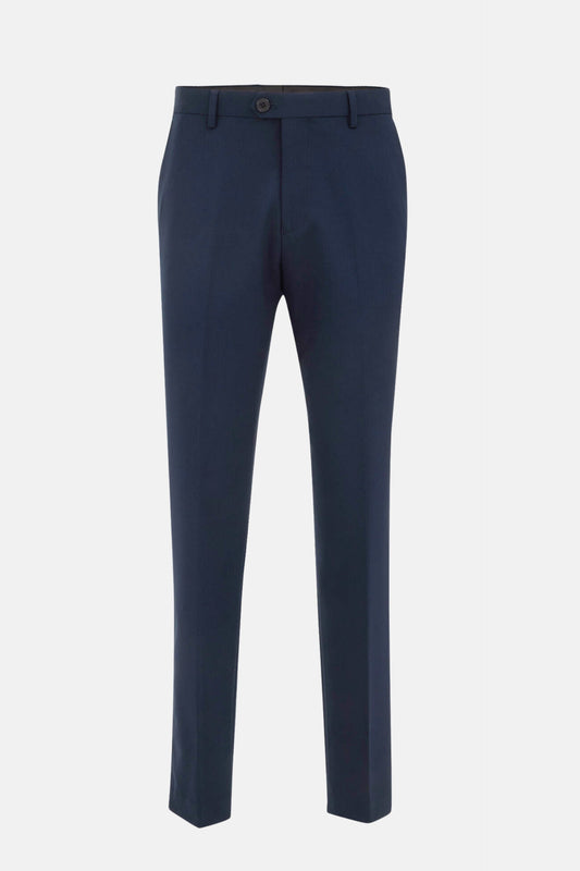 Business chino light structure navy blue