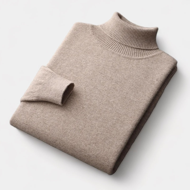 100% Cashmere turtleneck sweater