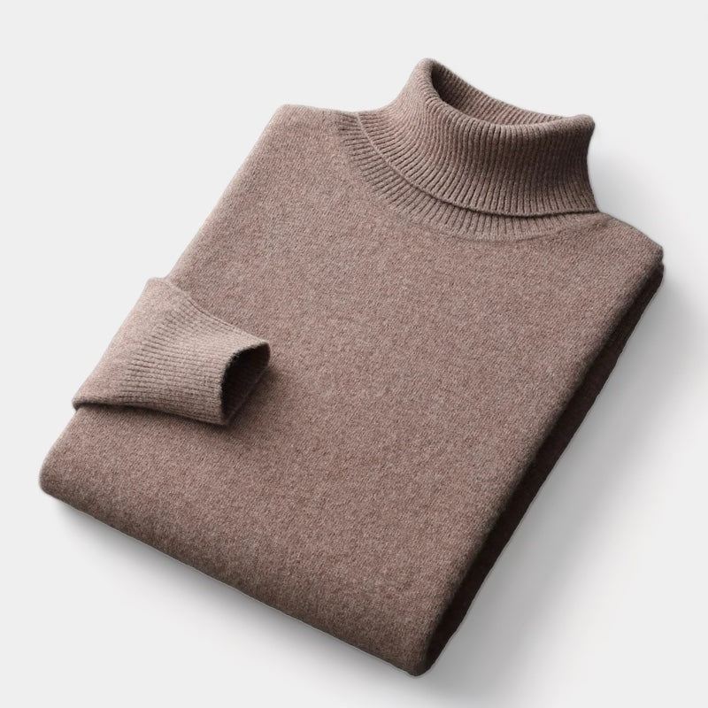 100% Cashmere turtleneck sweater