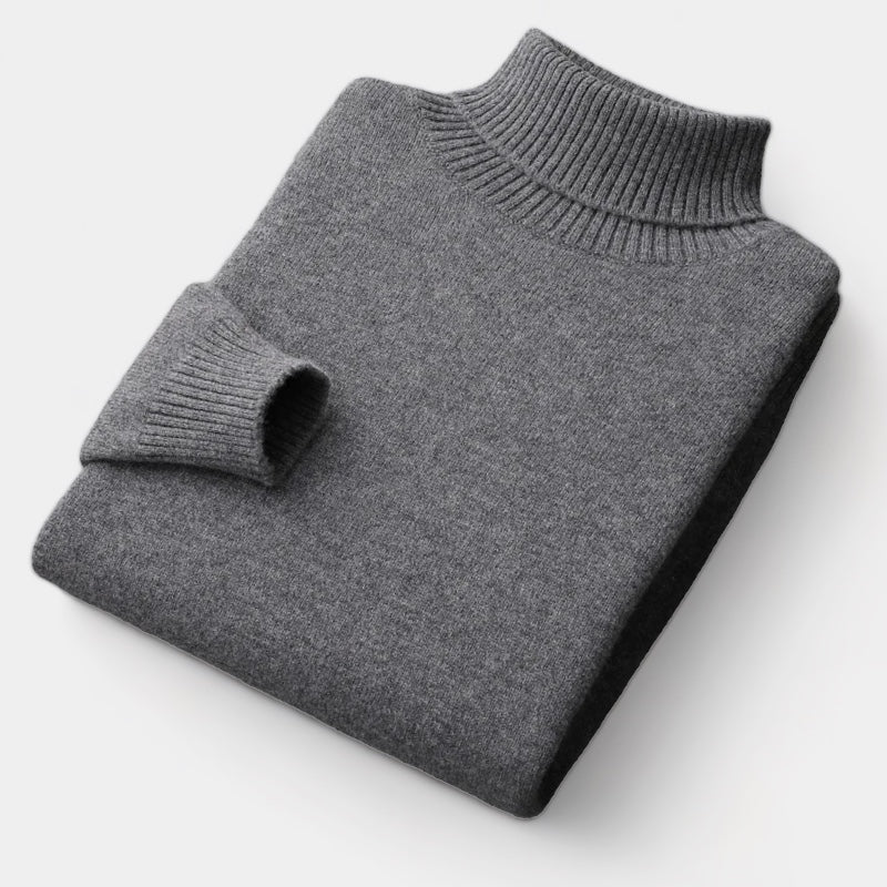 100% Cashmere turtleneck sweater