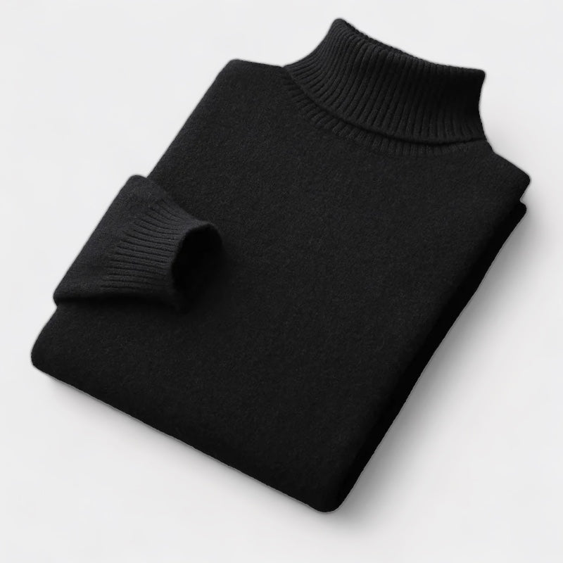 100% Cashmere turtleneck sweater