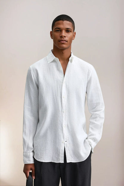 Linen shirt white