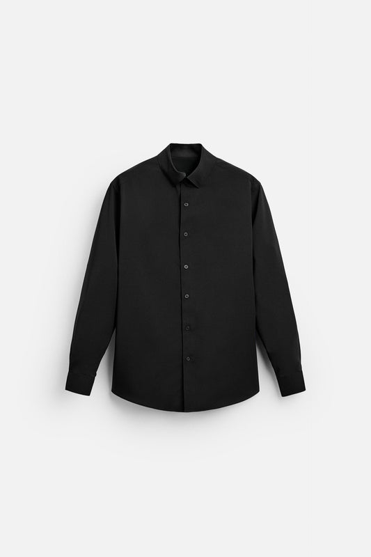 Stretchy shirt black