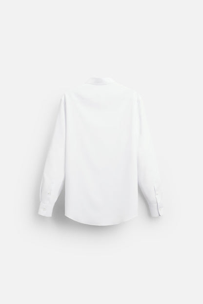 Stretchy shirt white