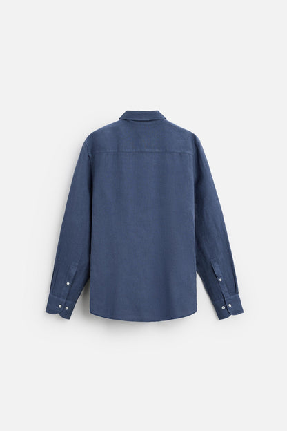 Linen shirt denim