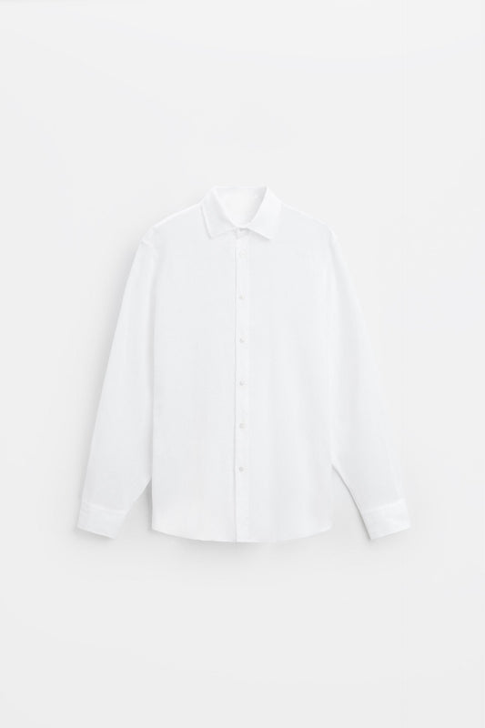 Linen shirt white