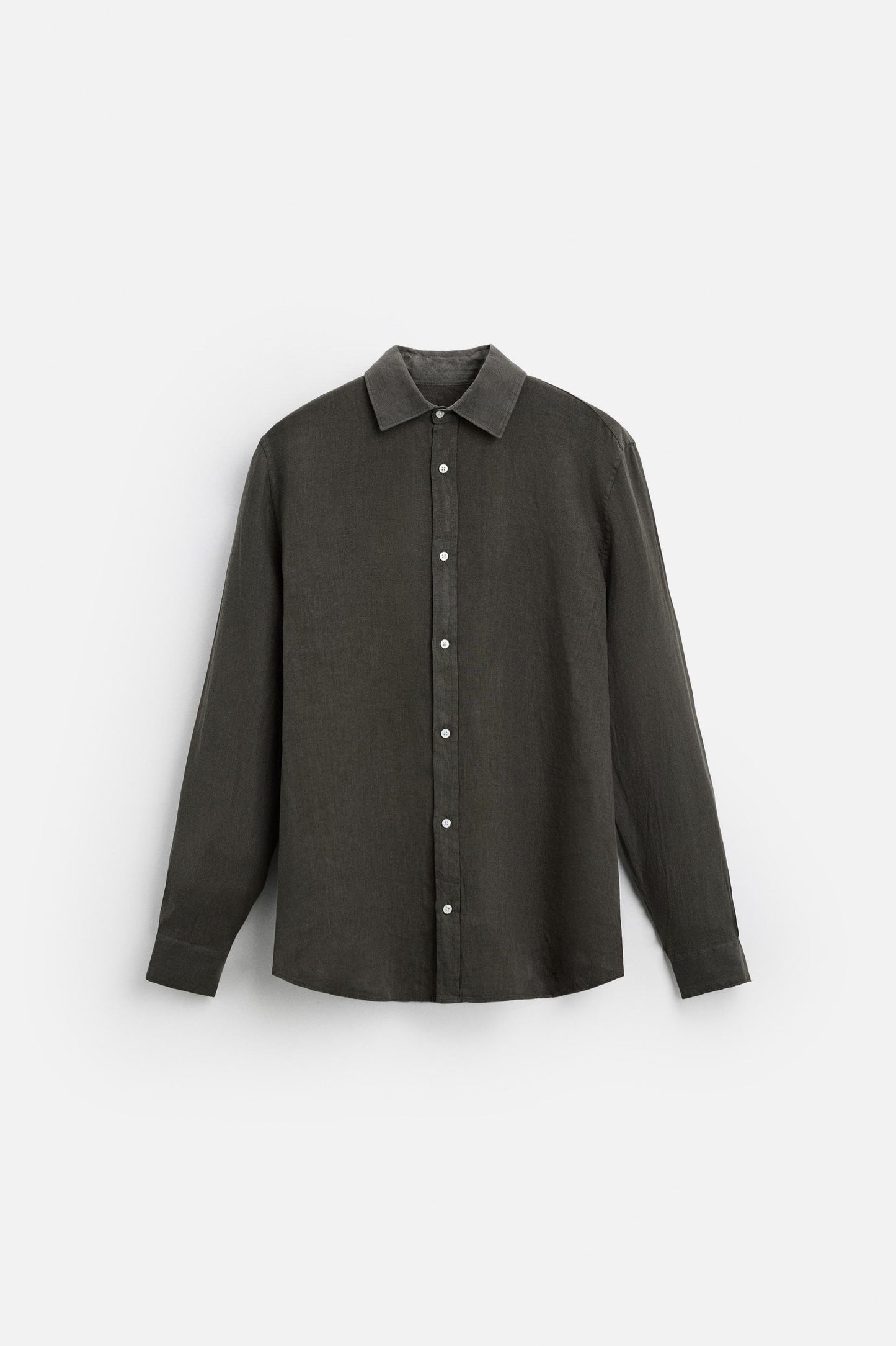 Linen shirt gray/brown/green or something