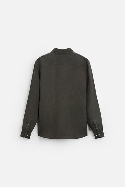 Linen shirt gray/brown/green or something