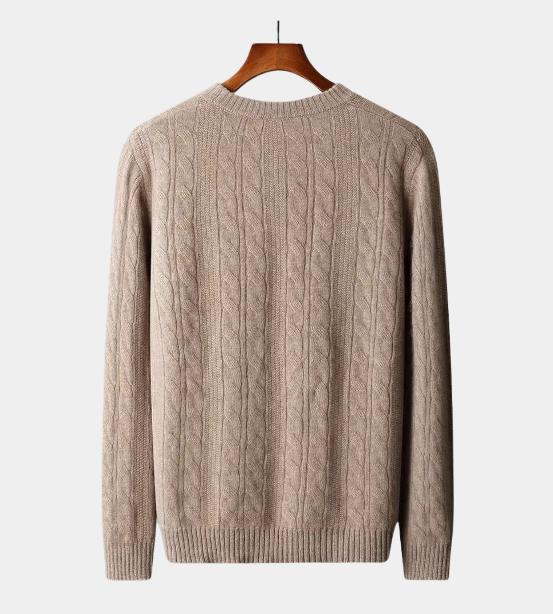 100% Cashmere cable sweater