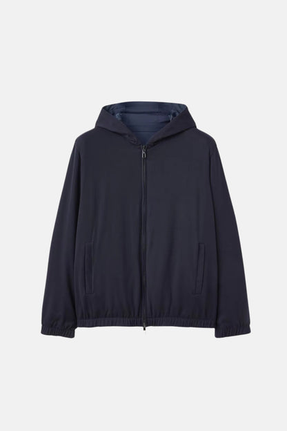 Majestic Luxe spring coat - blue