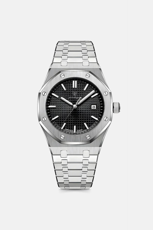 Royal watch silver/black