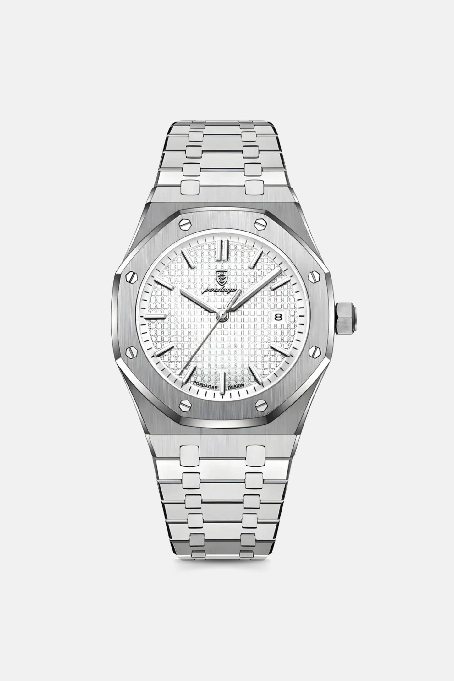 Royal watch silver/white