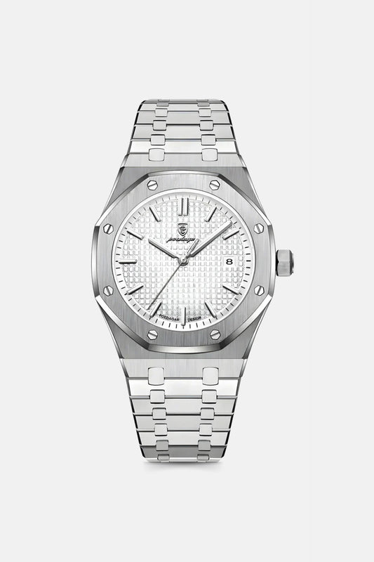 Royal watch silver/white