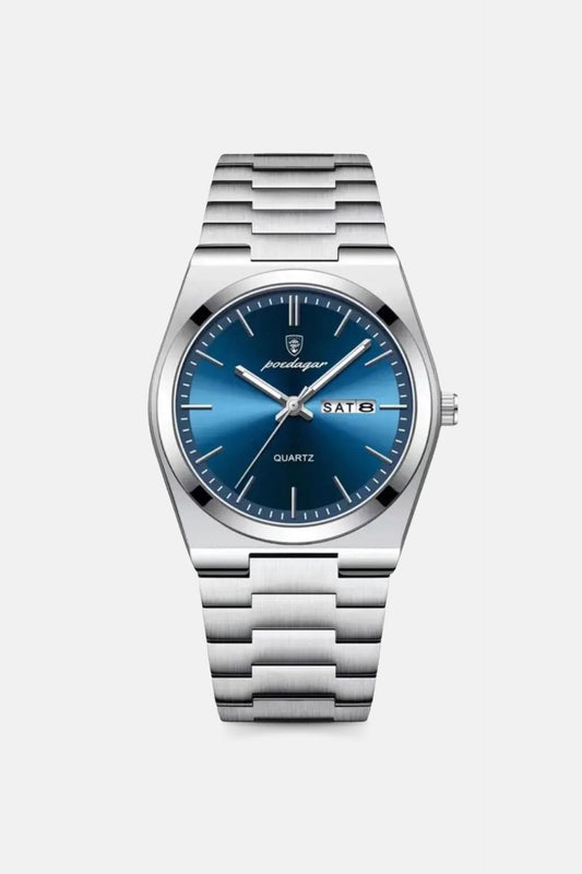 Catalonia watch silver blue