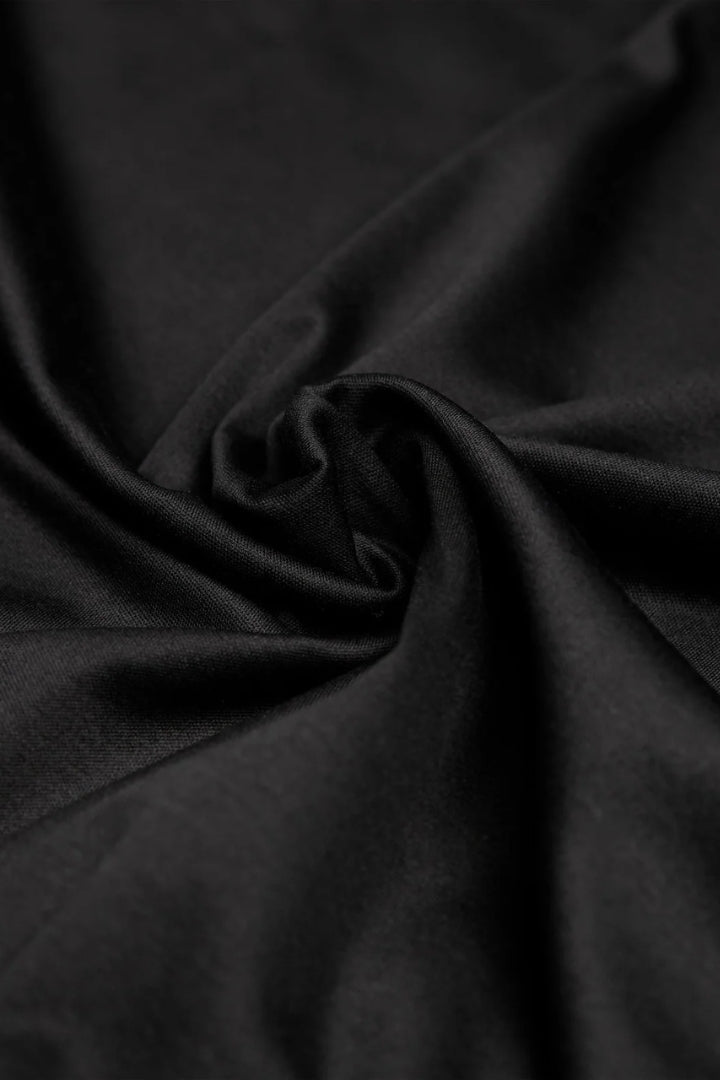 Premium glanzende T-Shirt zwart