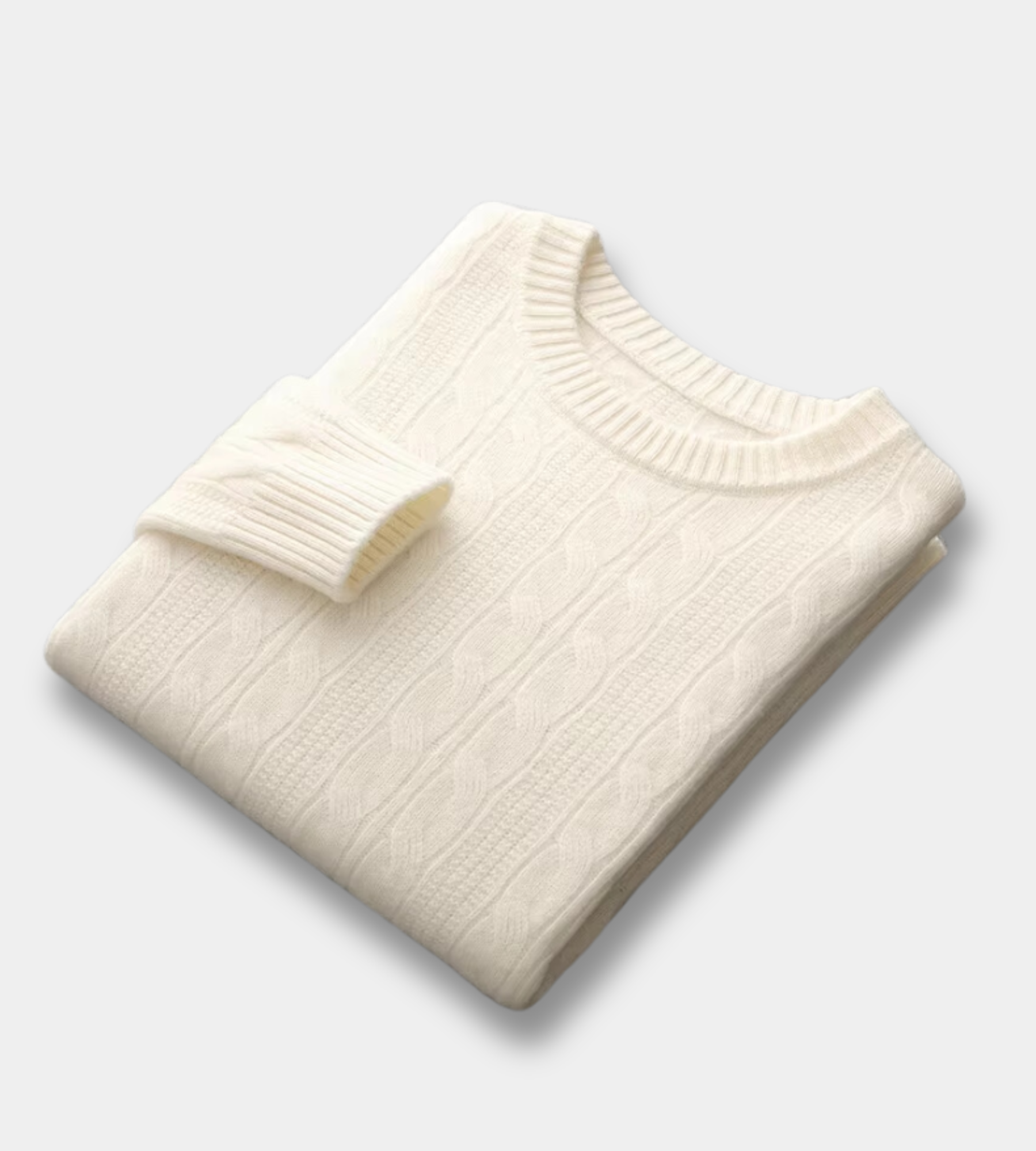 100% Cashmere cable sweater