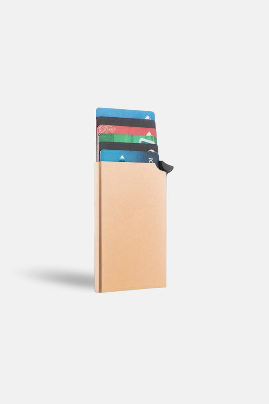 Business card holder gold