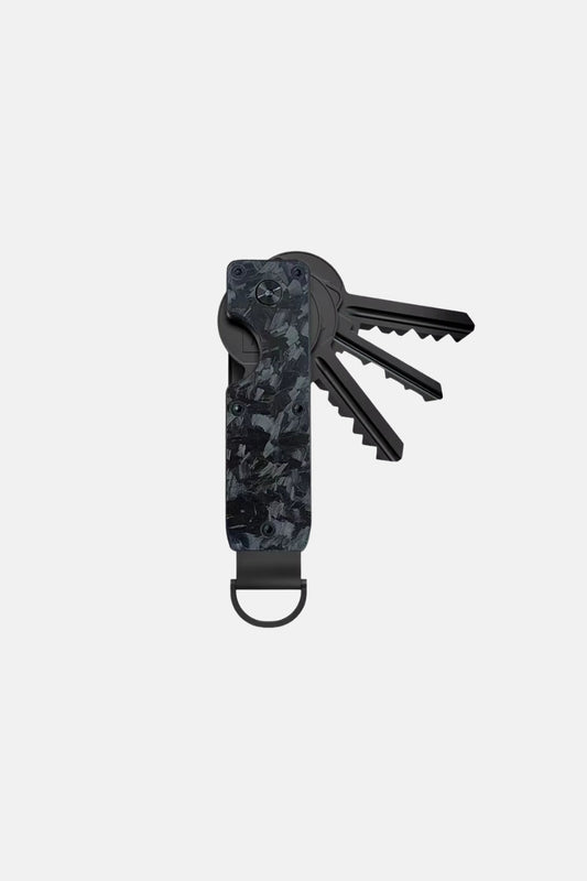 Metal key holder carbon viber