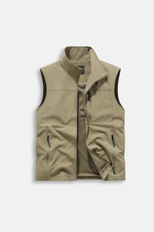 Lugano Performance Gilet - Savanne Khaki