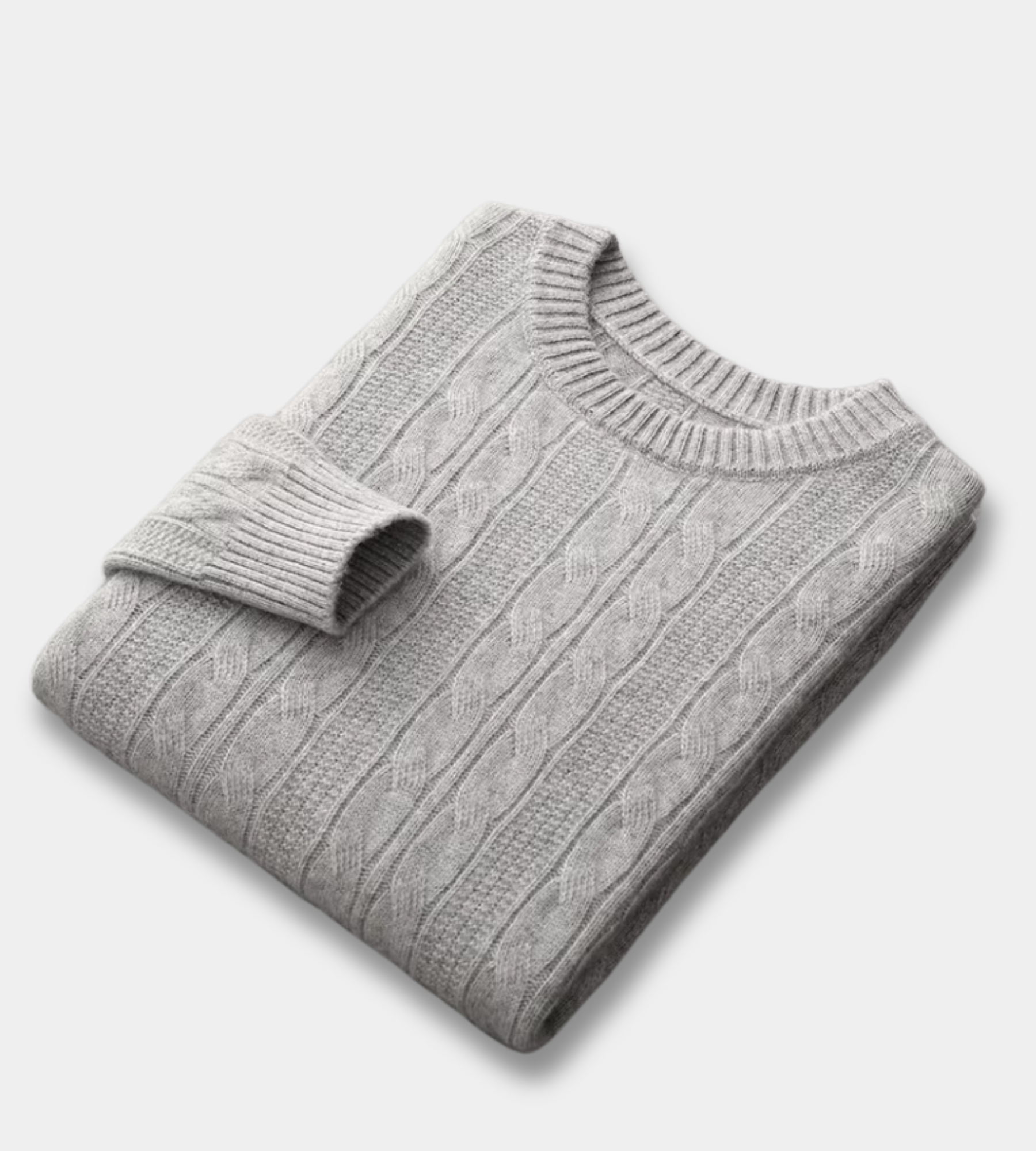 100% Cashmere cable sweater