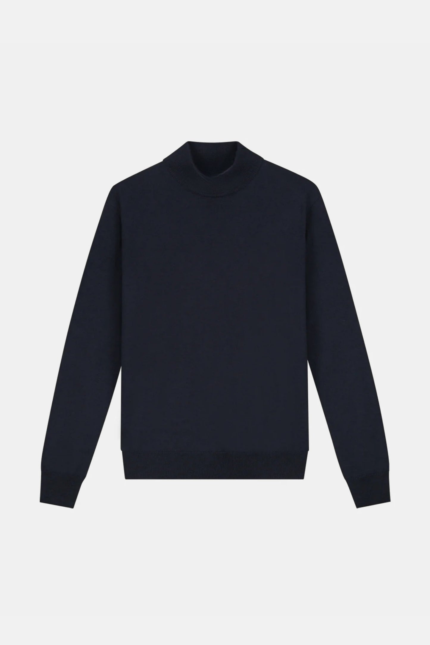 Portofino Cashmere Mockneck – Midnight Blue