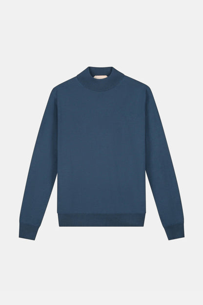 Portofino Cashmere Mockneck – Navy