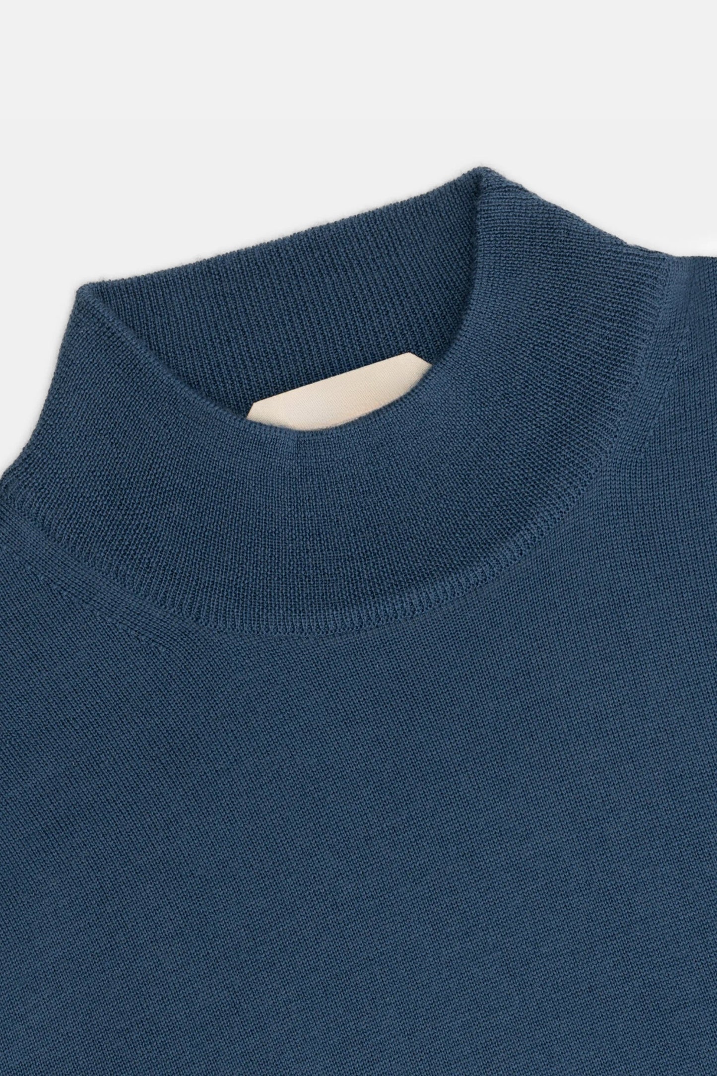 Portofino Cashmere Mockneck – Navy
