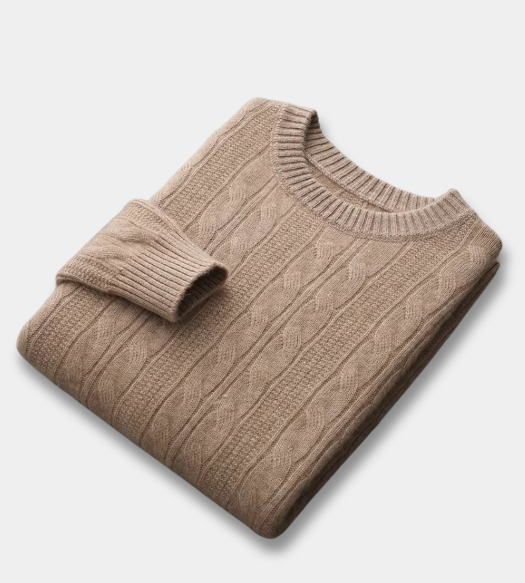 100% Cashmere cable sweater