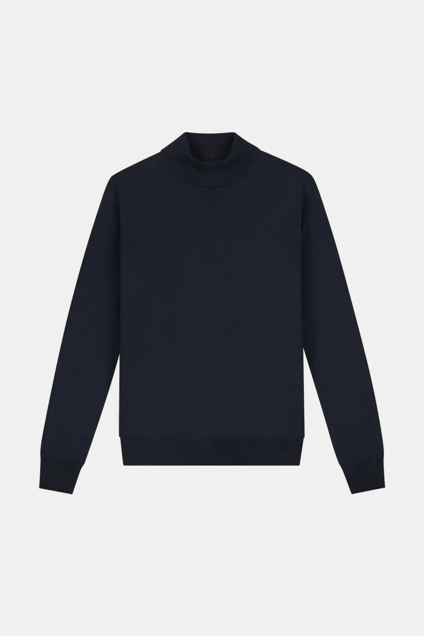 Portofino Cashmere Mockneck – Black