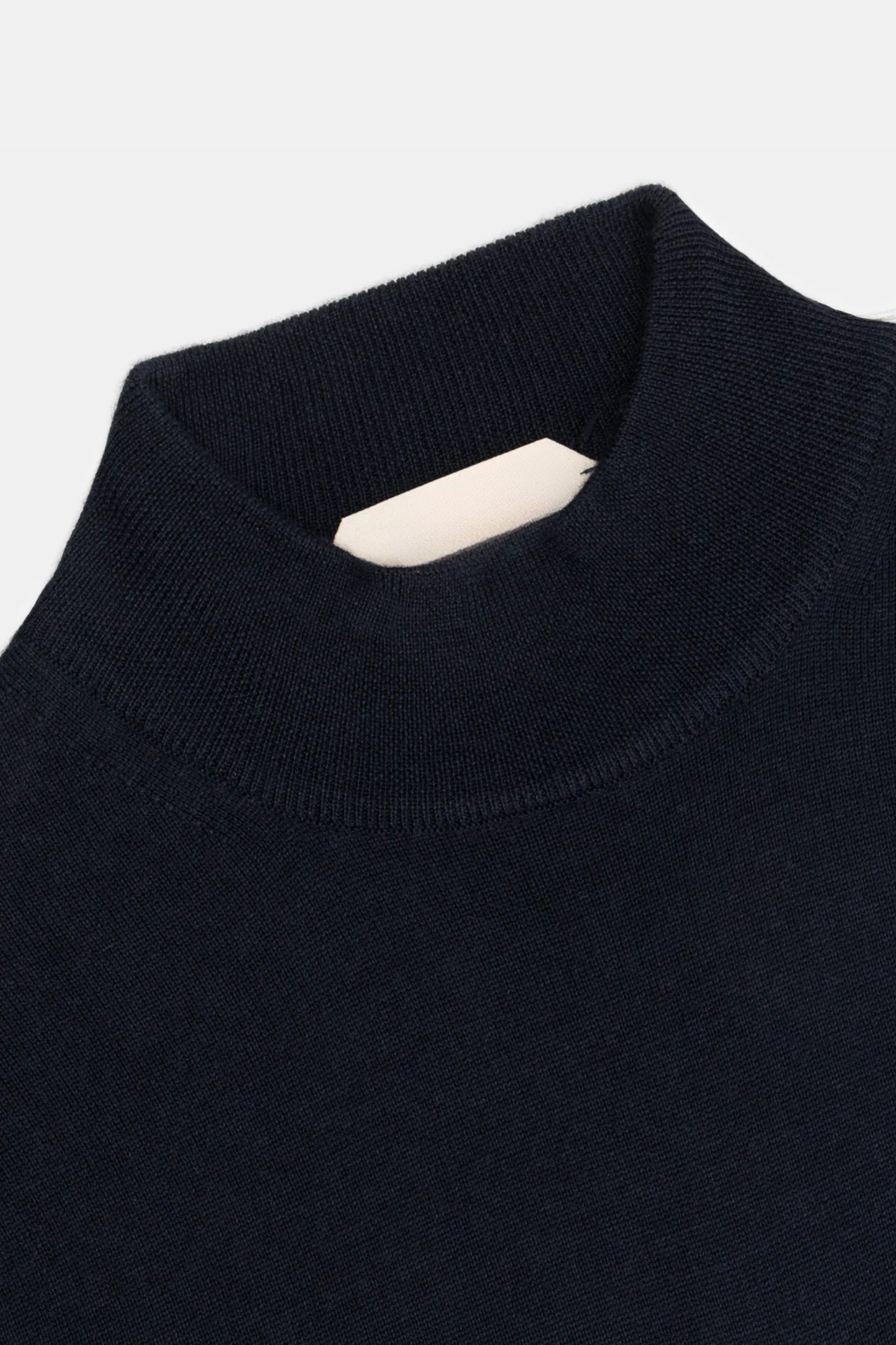 Portofino Cashmere Mockneck – Black