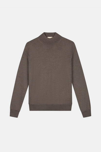 Portofino Cashmere Mockneck – Mocha