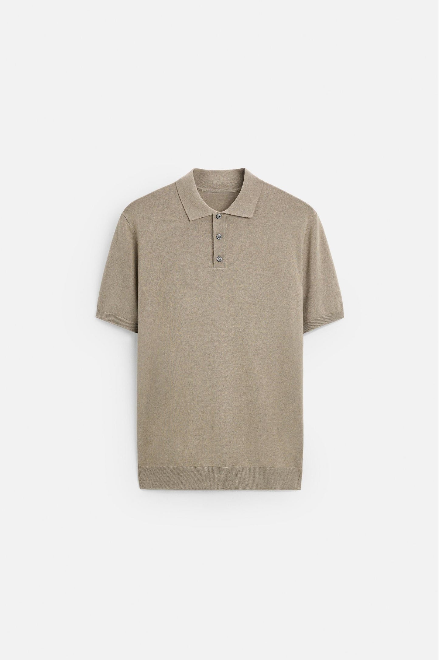 Firenze Cotton Polo - Taupe