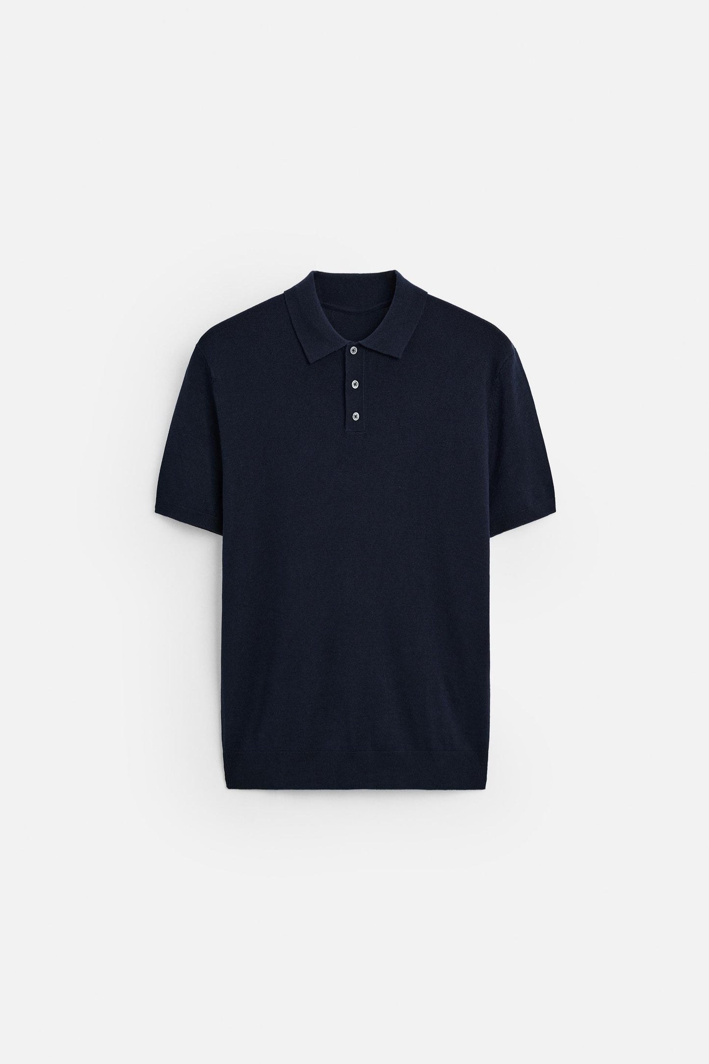Firenze Cotton Polo - Navy